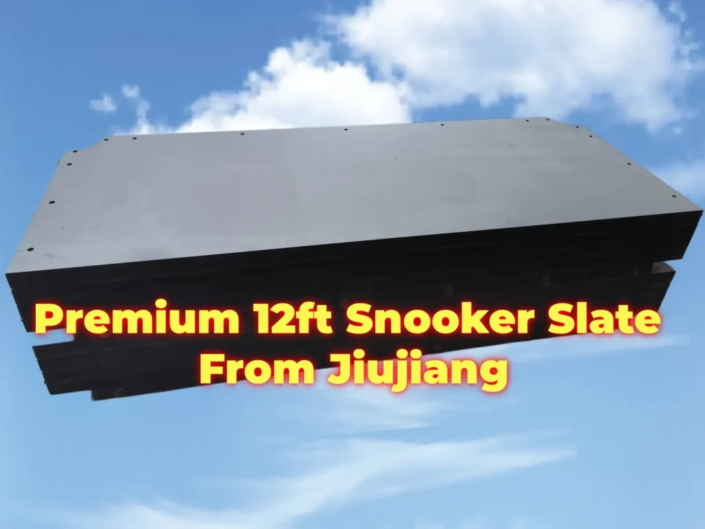 Premium 12ft Snooker Slate From Jiujiang