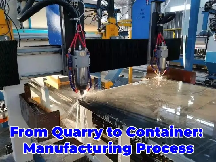 From Quarry to Container Manufacturing Process
