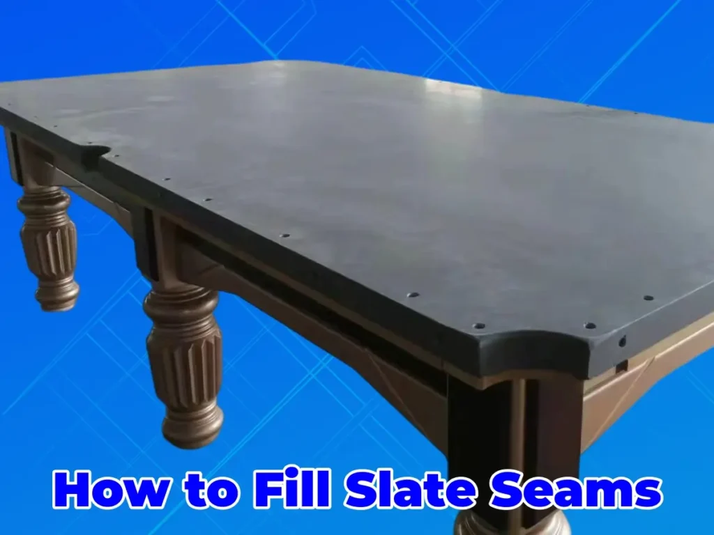 How to Fill Slate Seams