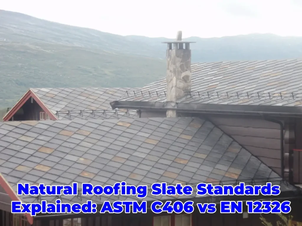 Natural Roofing Slate Standards ASTM C406 vs EN 12326