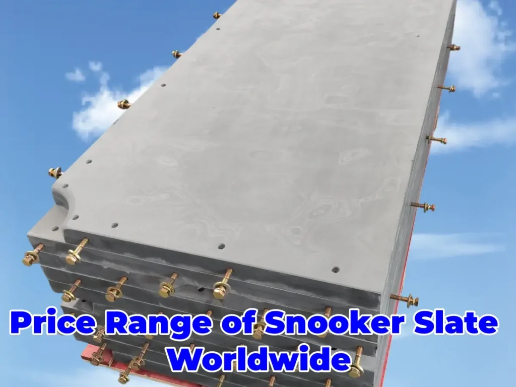 Price Range of Snooker Slate Worldwide