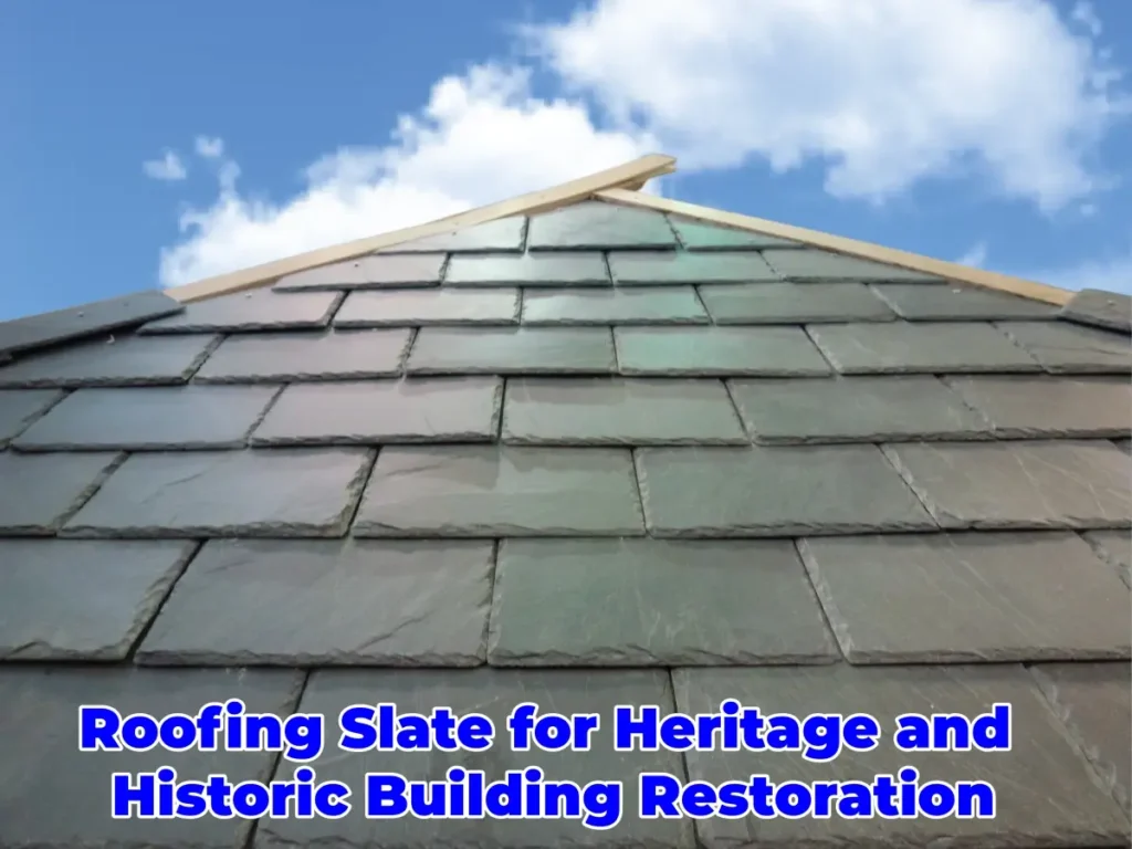 Roofing Slate for Heritage and Historic Building Restoration