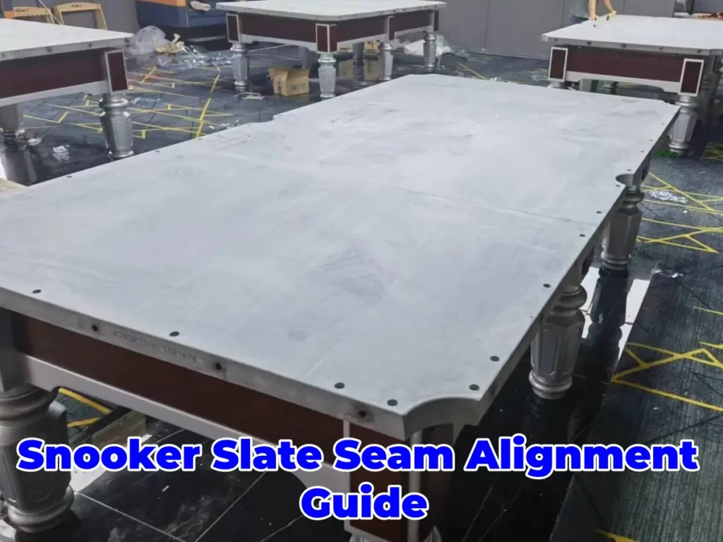Snooker Slate Seam Alignment Guide