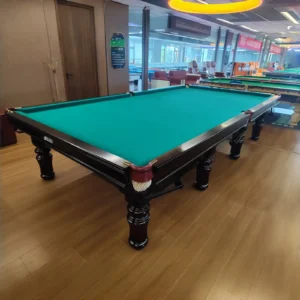 Completed 12ft snooker table installation project