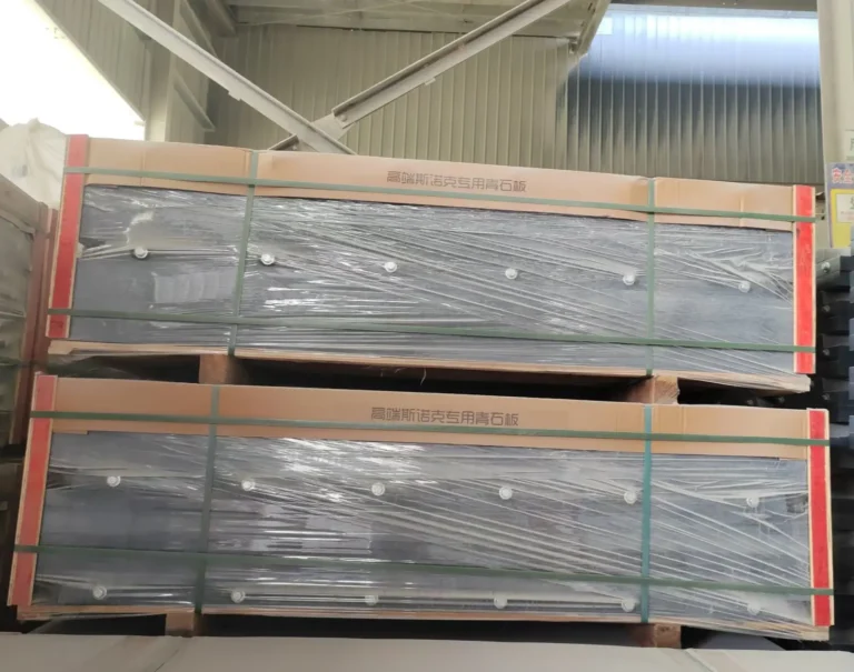 export packing of professional snooker slate in wooden crates