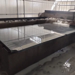 Gallery 15 Precision grinding of Jiujiang snooker slate to achieve superior flatness and playing accuracy