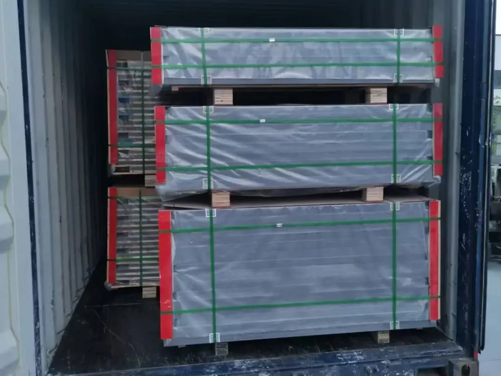 mixed specification billiard slate in full container