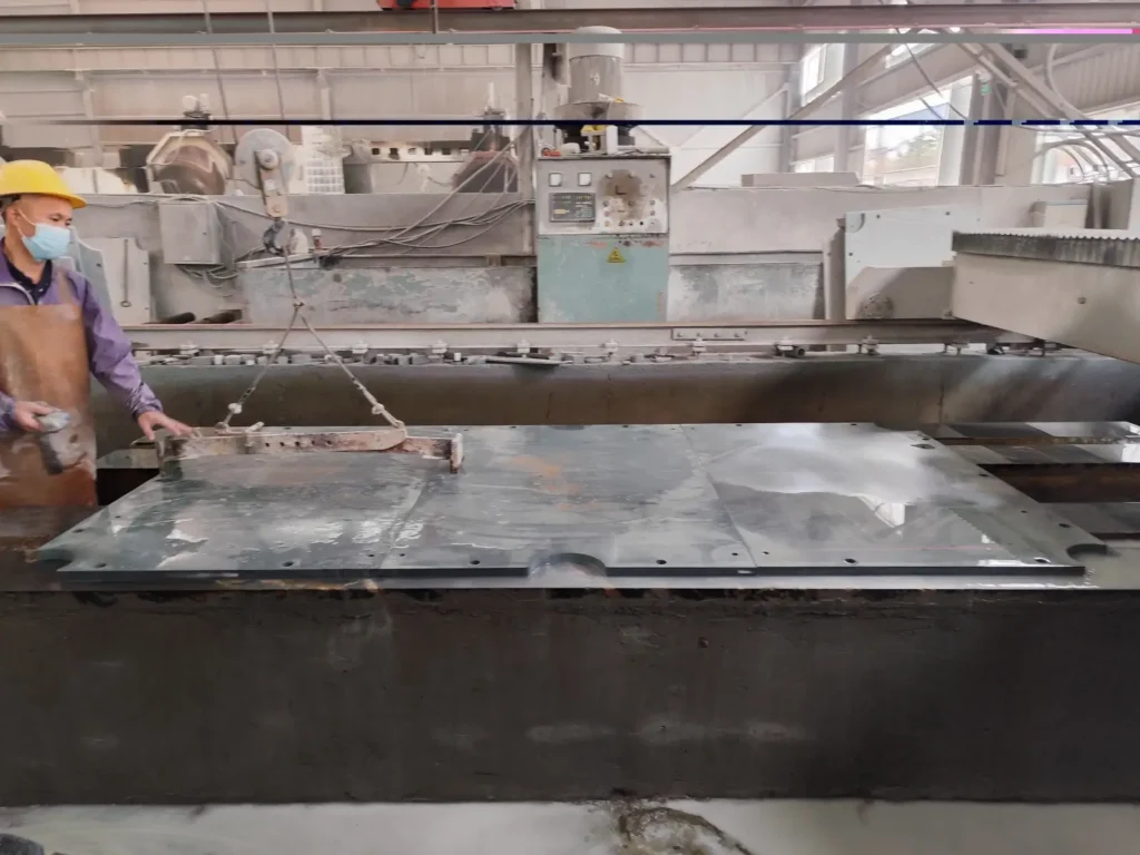 Surface matching inspection for professional pool table slate sets