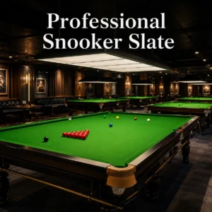 Professional Snooker Slate used in a high-end snooker club