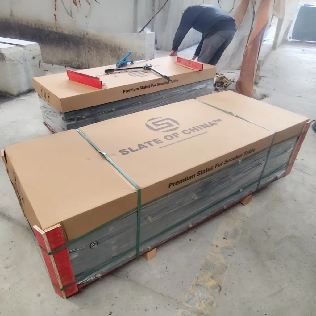Professional Snooker Slate Export Packing
