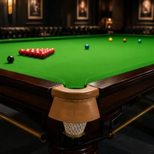 Professional Snooker Table Featuring Natural Slate Bed