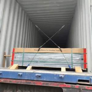 Container loading of snooker slate for export
