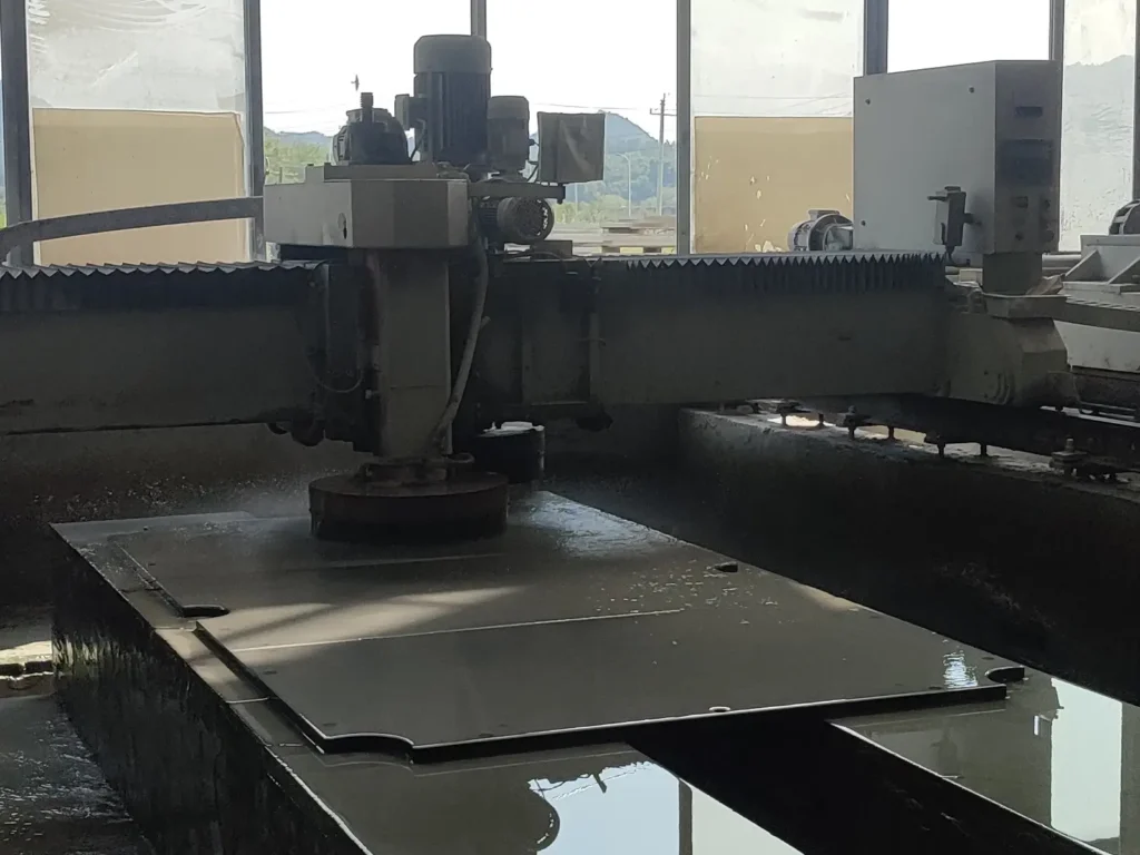 Three-piece pool table slate calibration and matching before shipment