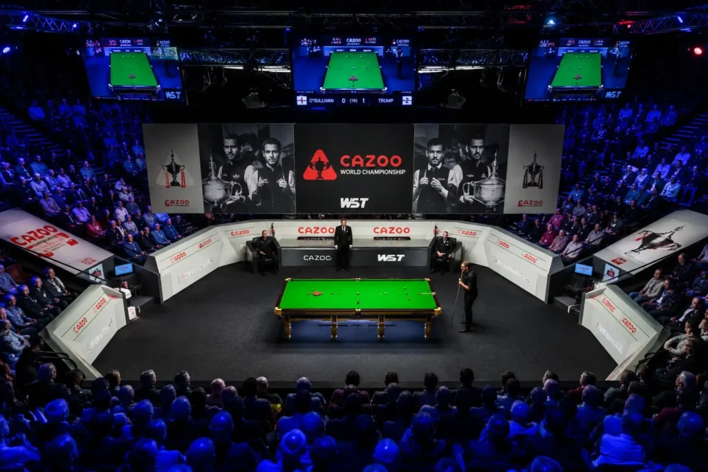 Tournament snooker slate used in professional championship venues