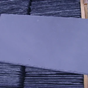 Gallery 18 Close-up of Jiujiang natural cleft roofing slate showing the authentic split surface texture and natural layering of premium roofing slate.