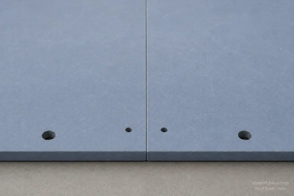precision matched pool table slate joint