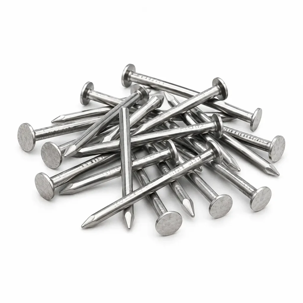 Stainless steel roofing slatenails for durable and securelate roof fixing