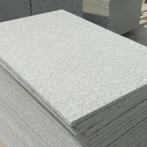 G603 granite paving thickness and edge detail