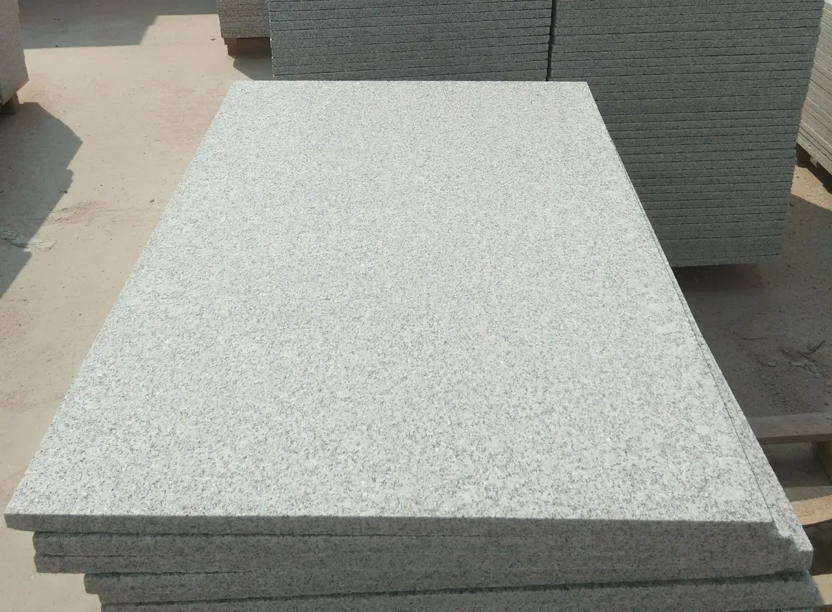 Silver Grey Granite Paving (G603) 6 silver grey granite paving 62