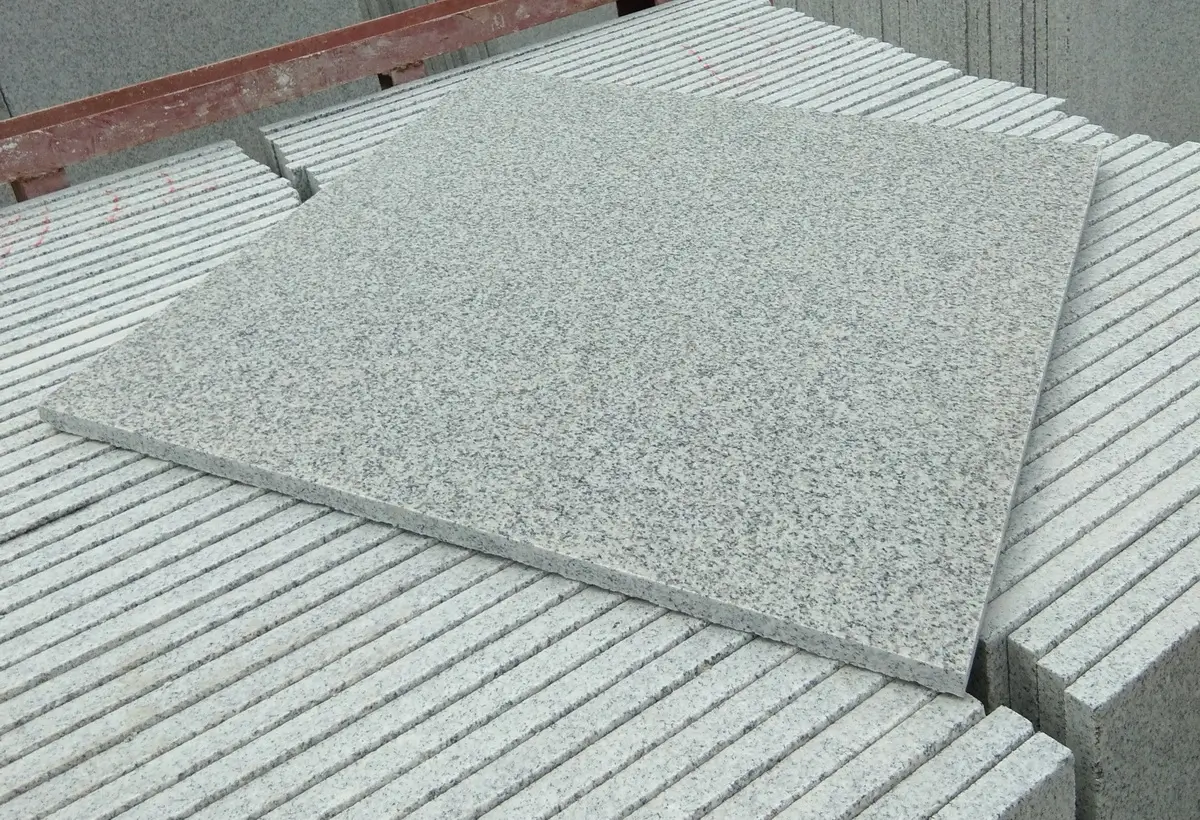 Silver Grey Granite Paving (G603) 7 silver grey granite paving 83