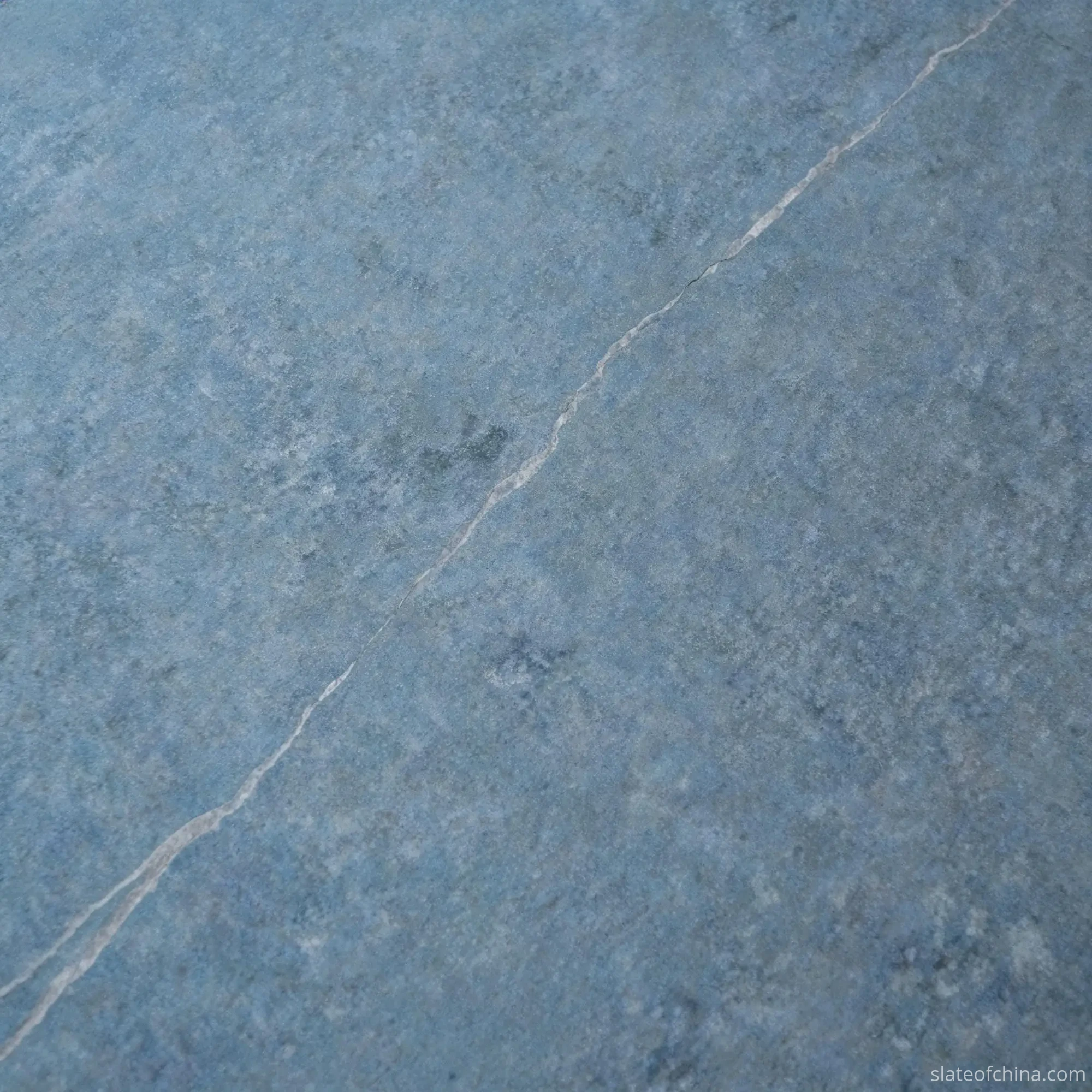 Common Billiard Slate Defects 1 Natural mineral vein integrated into billiard slate surface — not a crack