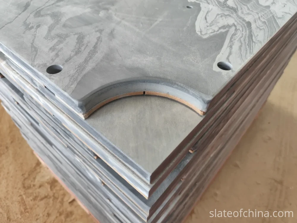 blind hole depth slate panel
